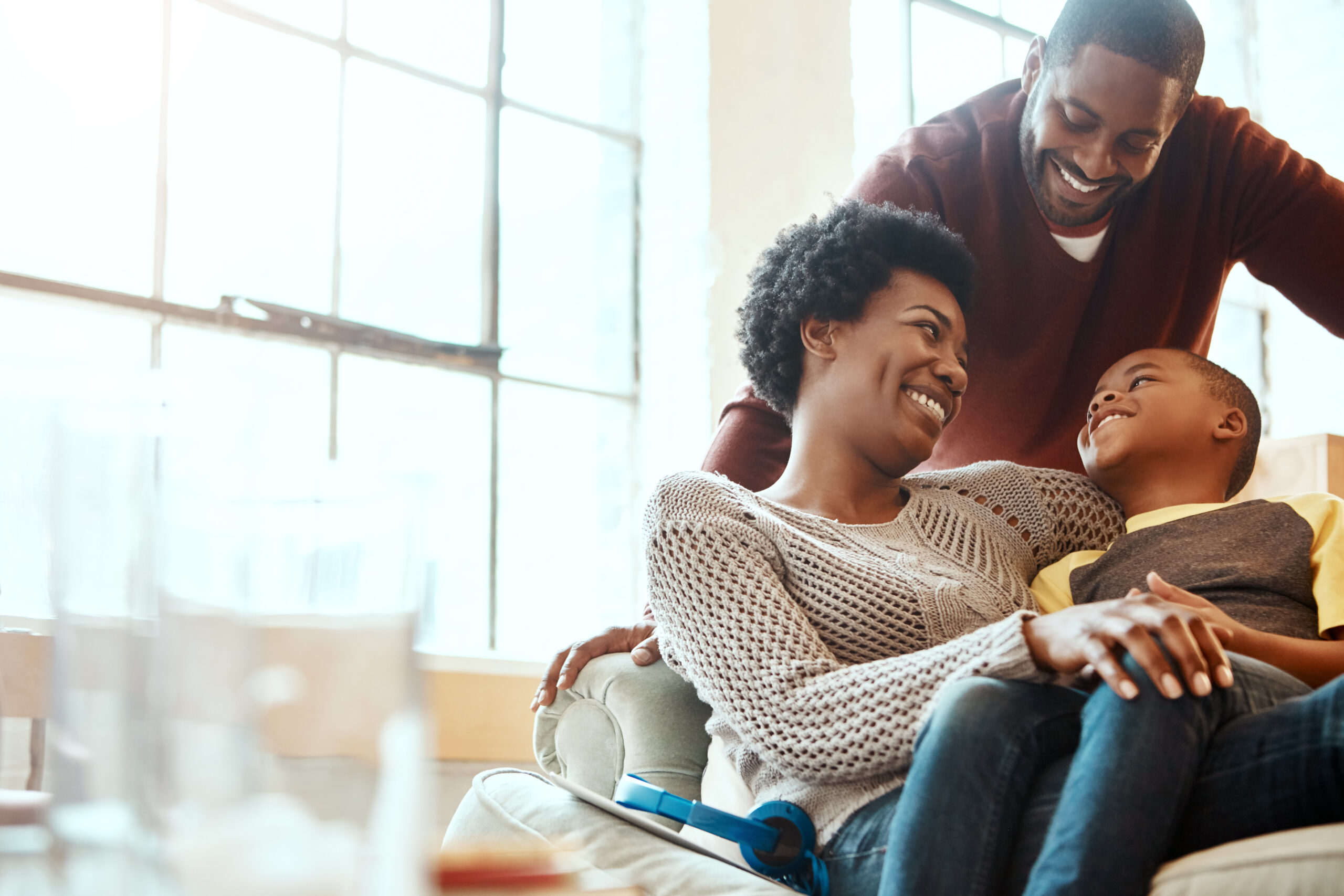 happy black family pictures