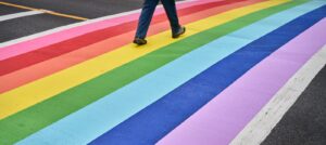 Pride Rainbow Crosswalk