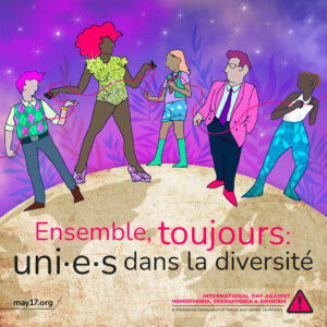 Ensemble toujours : uni.e.s dans la diversité.